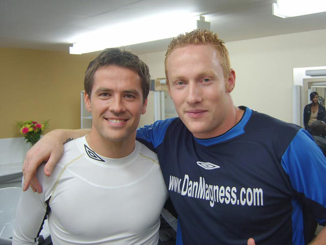 Dan Magness with Michael Owen