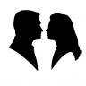 Silhouette Cutting: Face to face (jpeg image)